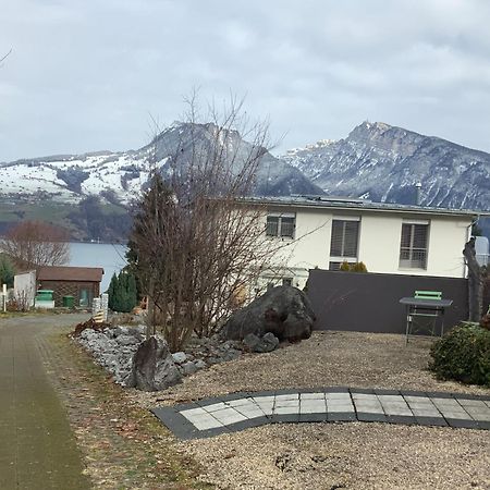 Appartamento Oase Zum Sein Spiez Esterno foto